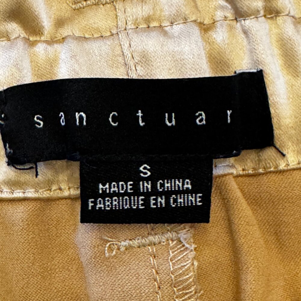 Like new Sanctuary Satin Cargo Pants in Moonlight Beige Small - Picture 5 of 11